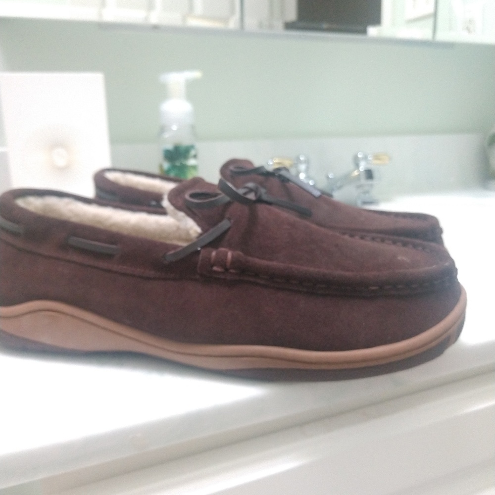 Rockport genuine suede loafers